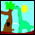 Brachiosaurus (Computergemälde)